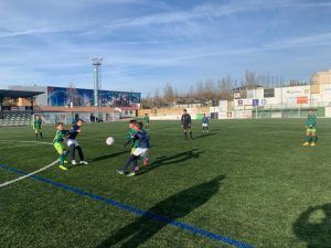 El Alevín A cae vencido por la mínima tras un encuentro muy disputado